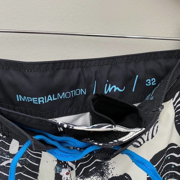 IMPERIAL MOTION IM Swim Trunks SZ 32 Board Shorts Upside Downers NEW - Picture 9 of 12